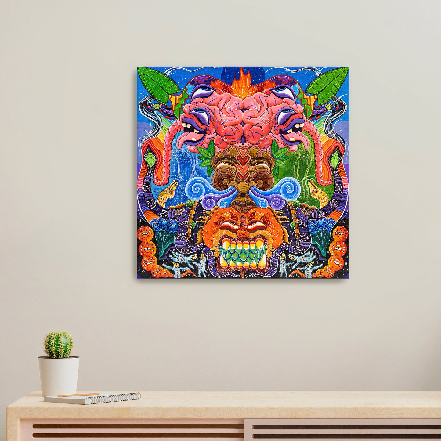 Jungle Journey- Stretched Canvas Print