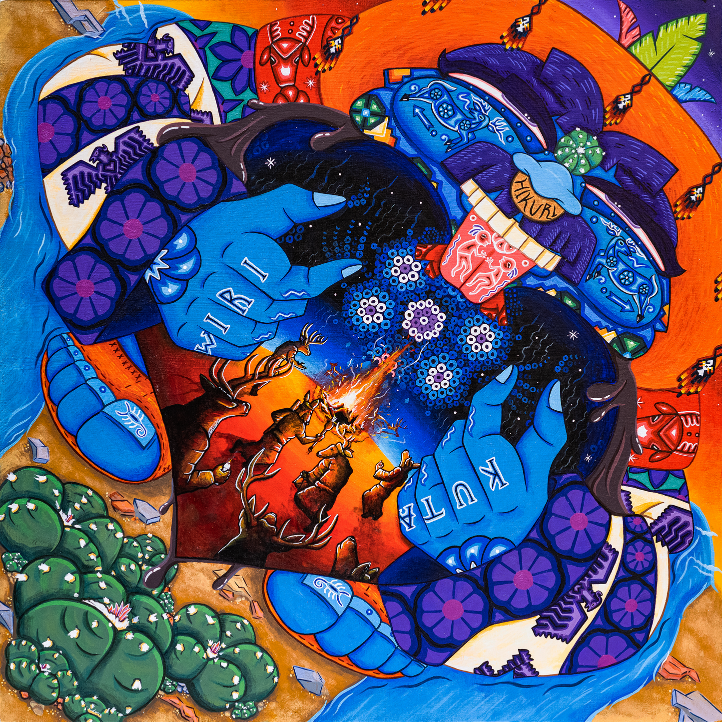 Corazon De Chocoyote - Digital Art Print