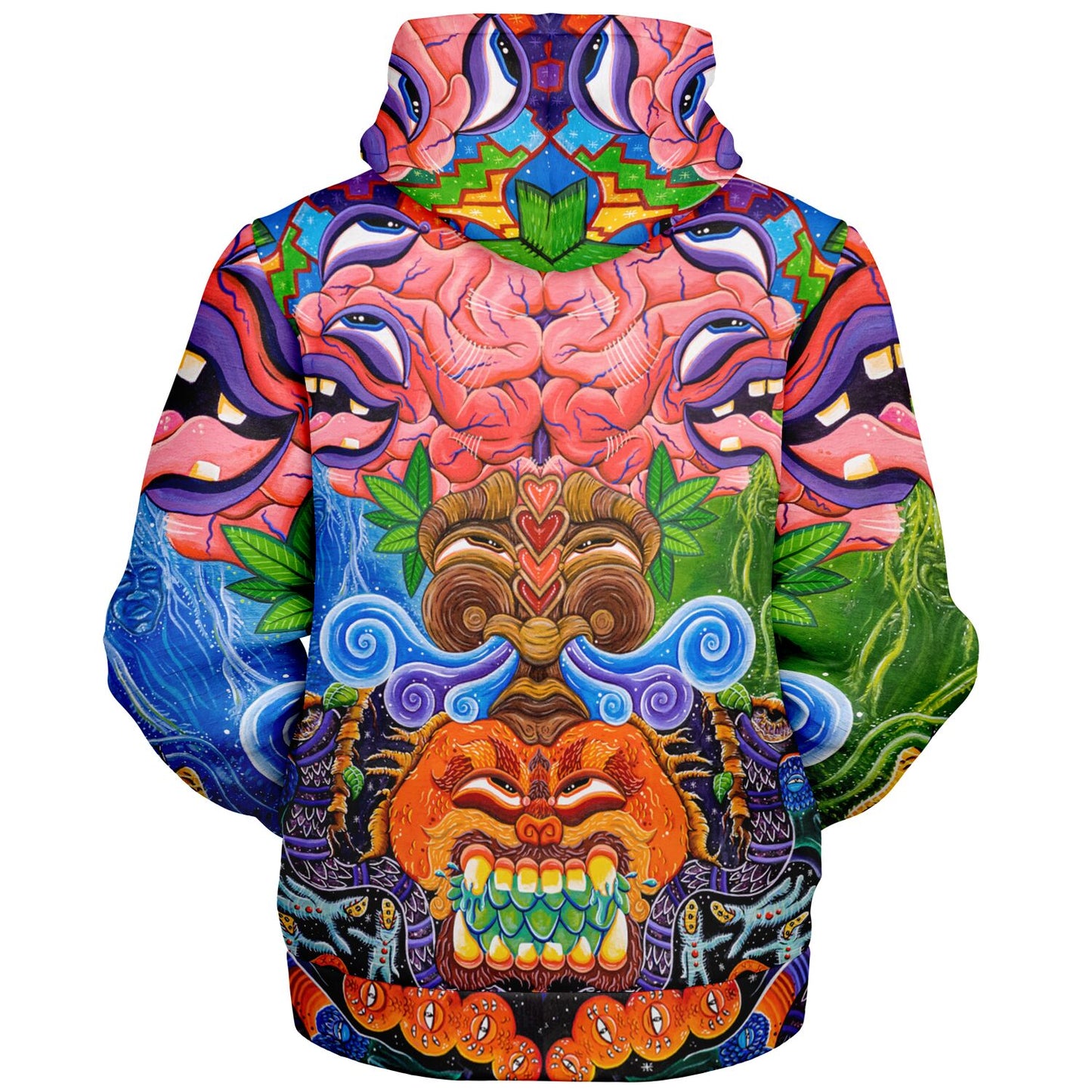 Jungle Journey - Microfleece Ziphoodie