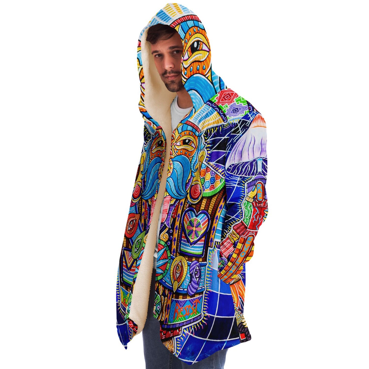 Spirited Revolution - Microfleece Cloak