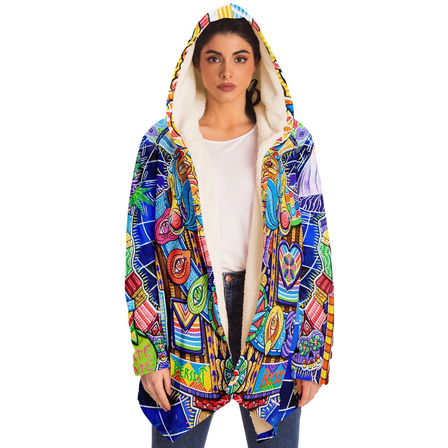 Spirited Revolution - Microfleece Cloak