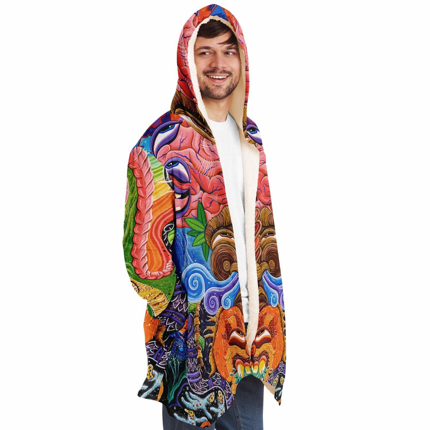 Jungle Journey - Microfleece Cloak