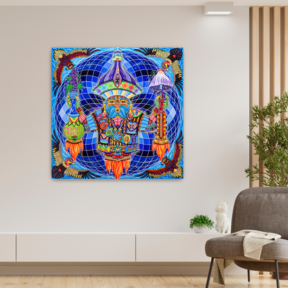 Spirited Revolution - Stretched Canvas Print