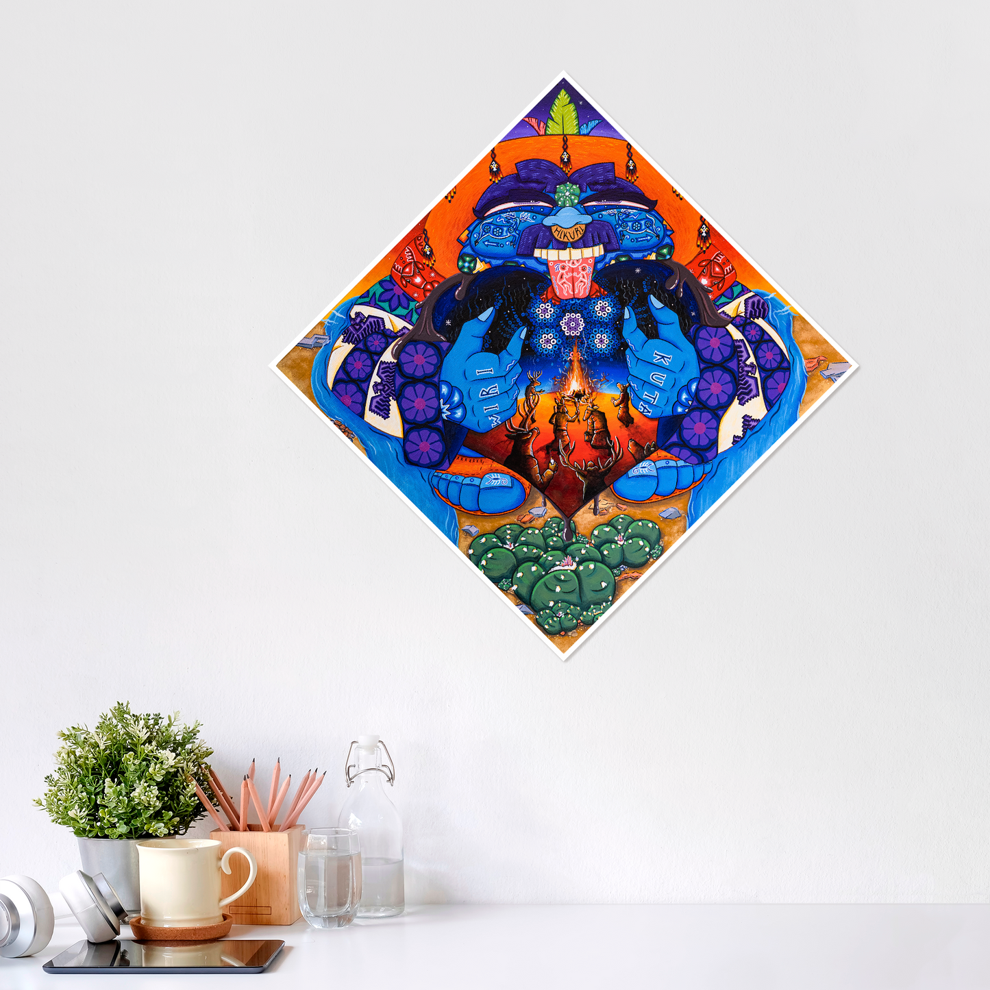 Corazon de Chocoyote - Fine Art Print