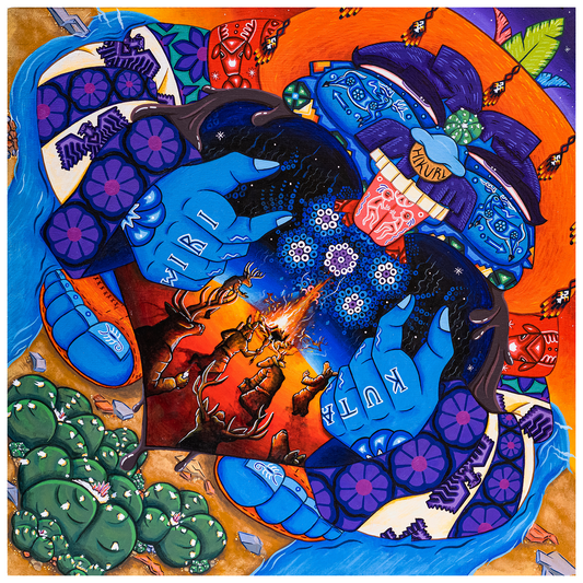 Corazon de Chocoyote - Fine Art Print