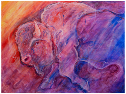 Spirit Bison - Fine Art Print