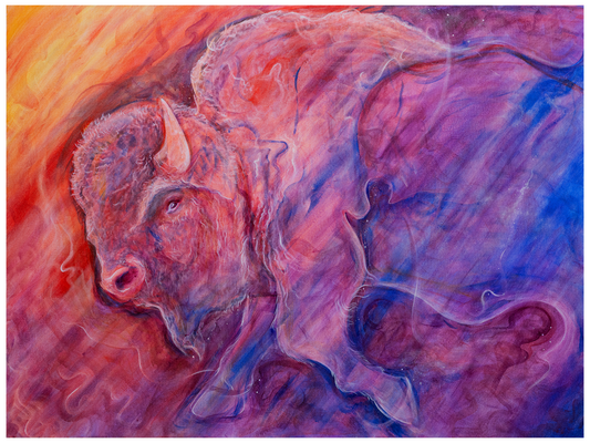 Spirit Bison - Fine Art Print
