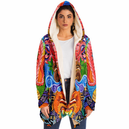 Jungle Journey - Microfleece Cloak