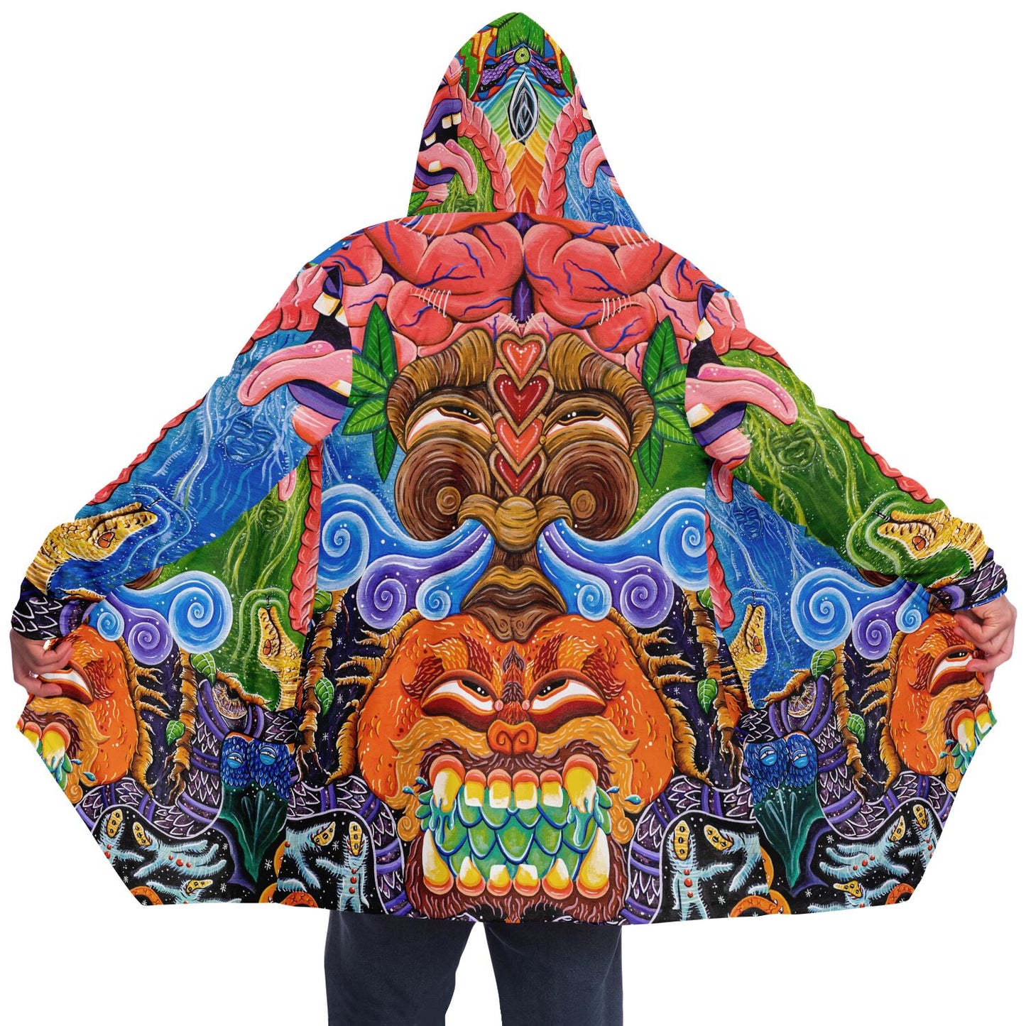 Jungle Journey - Microfleece Cloak