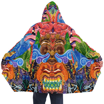 Jungle Journey - Microfleece Cloak