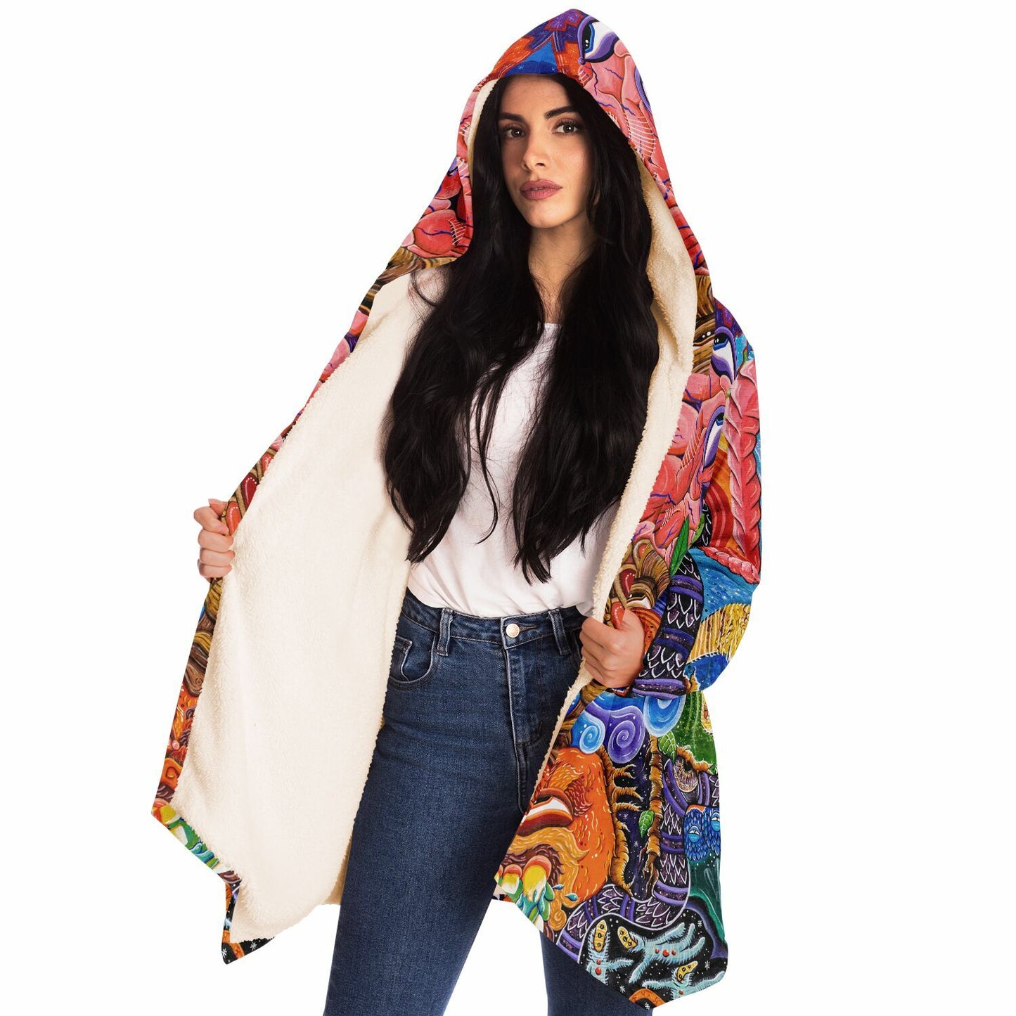 Jungle Journey - Microfleece Cloak